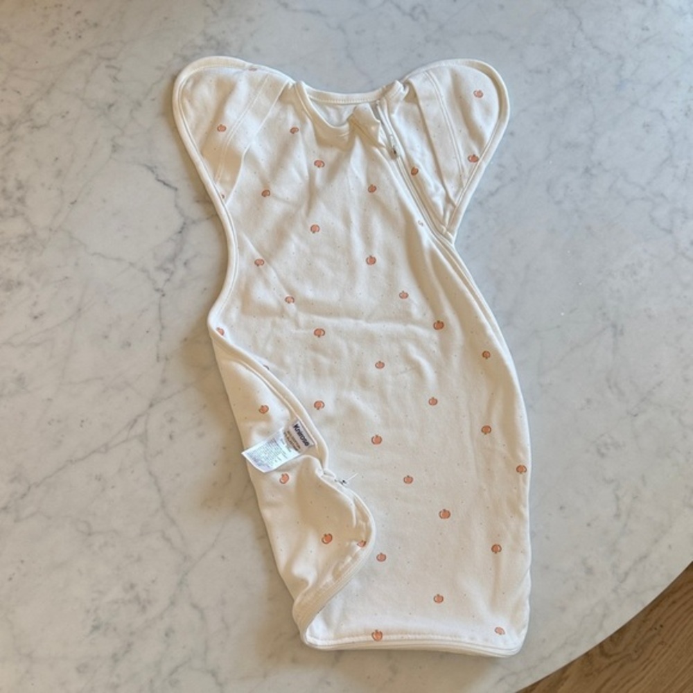 Arms Up Swaddle Sleep Sack Baby White Zip Transition Swaddle Small